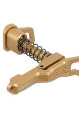 MAXX CNC Aluminum Advanced Magazine Release (Style B) (Dark Earth) (For MTW M4)