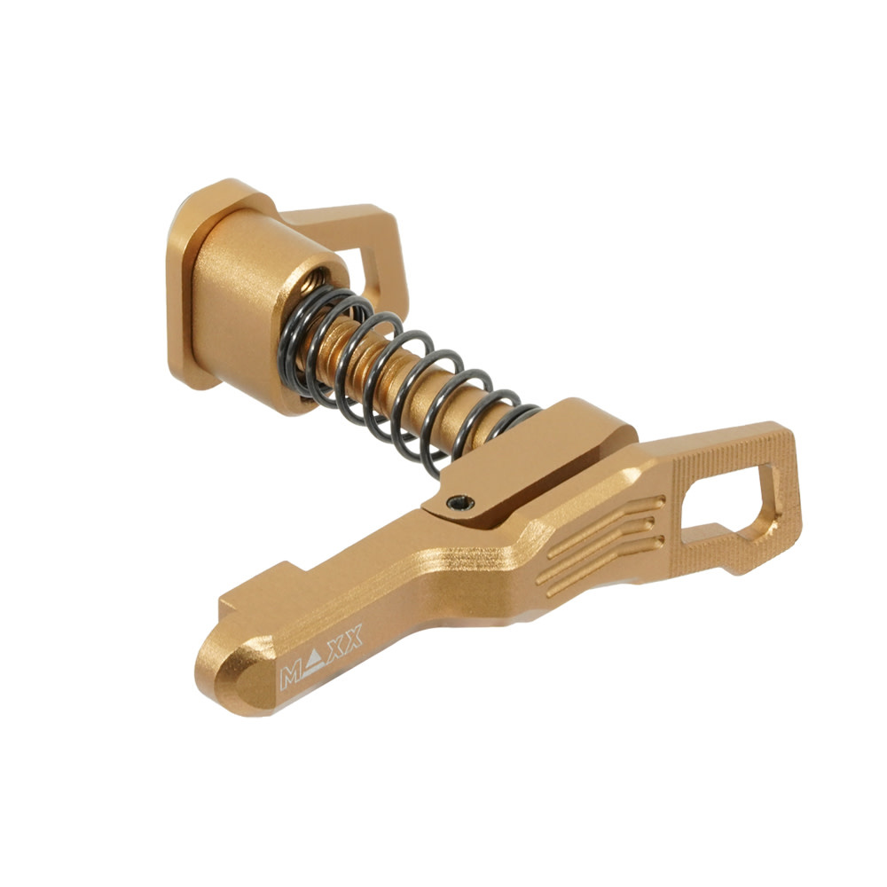 MAXX CNC Aluminium Advanced Magazine Release (Stil B) (Dark Earth) (für MTW M4)