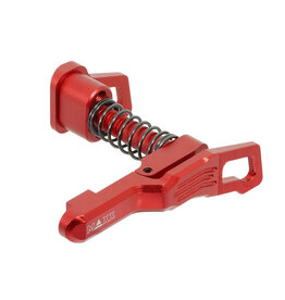 MAXX CNC Aluminum Advanced Magazine Release (Style B) (RED) (For MTW M4)