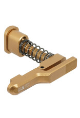 MAXX CNC Aluminum Advanced Magazine Release (Style C) (Dark Earth) (For MTW M4)