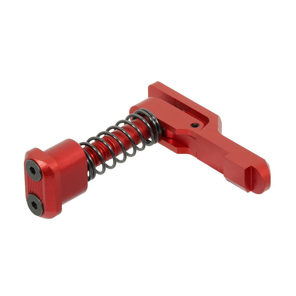 MAXX MAXX CNC Aluminum Advanced Magazine Release (Style C) (Red) (For MTW M4)