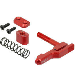 MAXX MAXX CNC Aluminum Advanced Magazine Release (Style C) (Red) (For MTW M4)