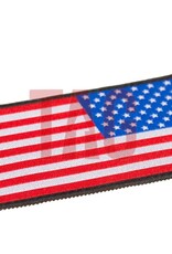 Claw Gear  USA Flagge Patch Farbe umgekehrt