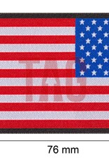 Claw Gear  USA Flag Patch color reverse