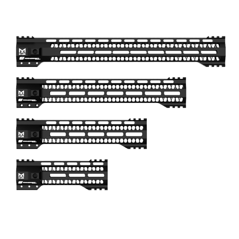 Mancraft CNC M4/AR15 Handguard ver2  10", 13", 16"