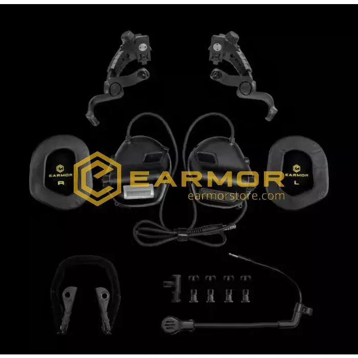 Earmor - Hearing protection MilPro M32X-Mark 3 BK
