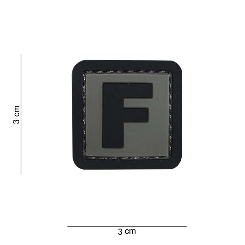 101 inc Patch 3D PVC Letters A t/m Z