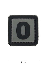 101 inc Patch 3D PVC Cijvers 0 t/m 9