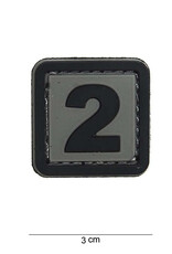 101 inc Patch 3D PVC Cijvers 0 t/m 9