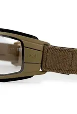 WileyX LYNX Lenses: Grey/Clear Frame: Matte Tan