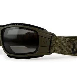 WileyX LYNX Lenses: Grey/Clear Frame: Matte Green