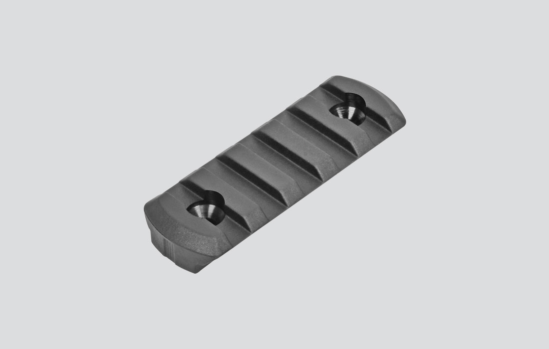DLG Tactical M-LOK POLYMER RAIL SEGMENTS 5 SLOT DLG-110