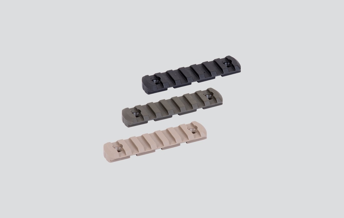 DLG Tactical DLG M-LOK POLYMER RAIL SEGMENTS 7 SLOT DLG-111