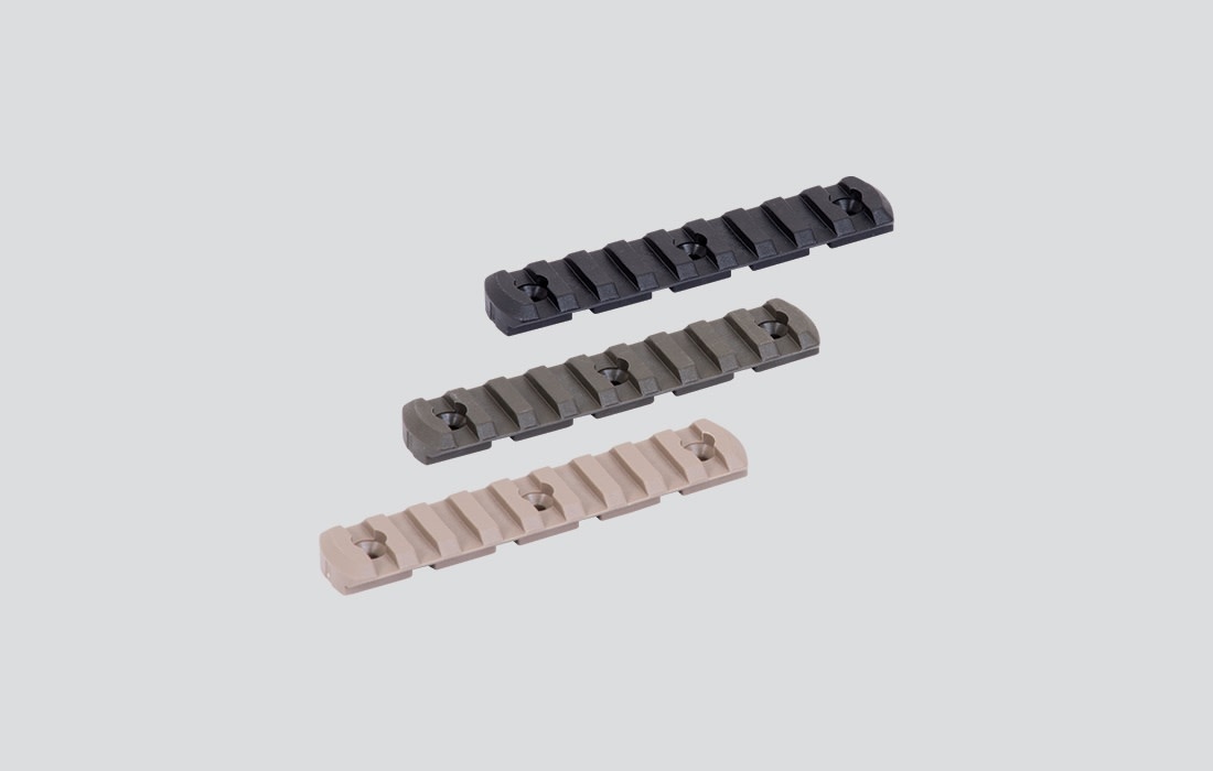 DLG Tactical M-LOK POLYMER-SCHIENENSEGMENTE 9 SLOT DLG-112