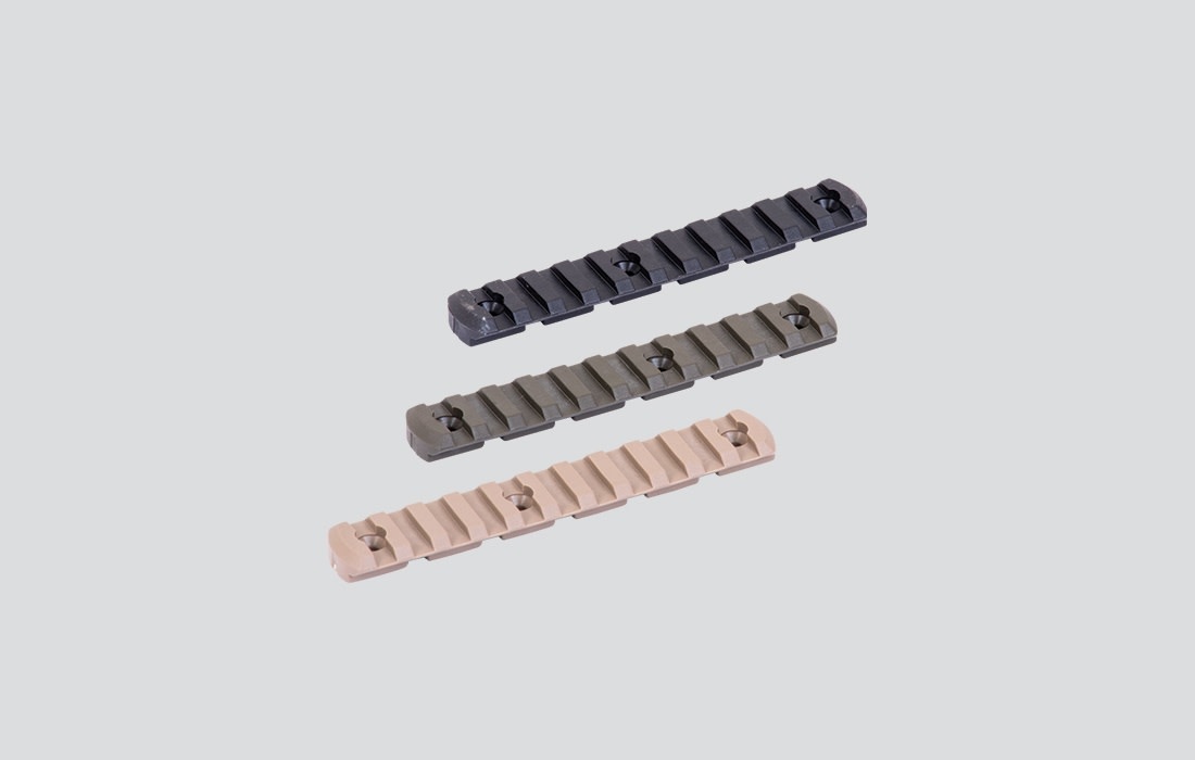 DLG Tactical Copy of DLG M-LOK POLYMER RAIL SEGMENTS 9 SLOT DLG-112