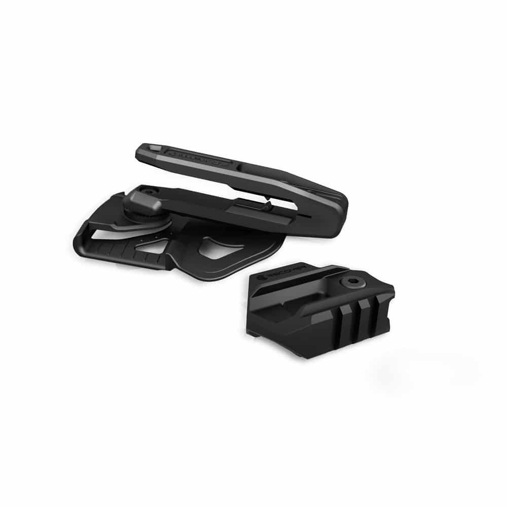 Recover Tactical G7® OWB Holster für alle Double Stack Glock, P80, Smith & Wesson, Springfield, Sig Sauer und CZ 9mm/SW40/357 Pistolen mit integrierter Schiene – (kompatibel mit Recover Stabilizer Brace)