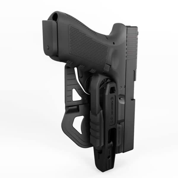 Recover Tactical G7® OWB Holster for all Double Stack Glock, P80, Smith & Wesson, Springfield, Sig Sauer, & CZ 9mm/SW40/357 pistols that have an integral rail – (Recover Stabilizer Brace Compatible)