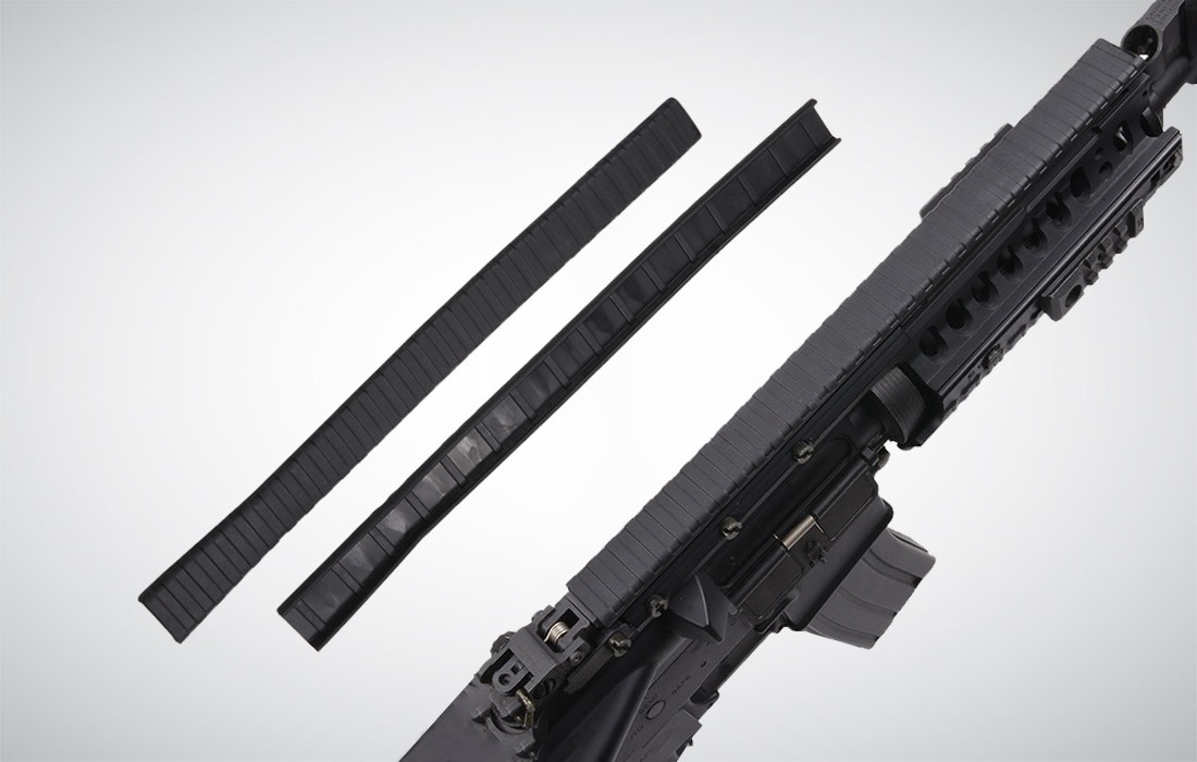 DLG Tactical LOW PROFILE RAIL COVER Black
