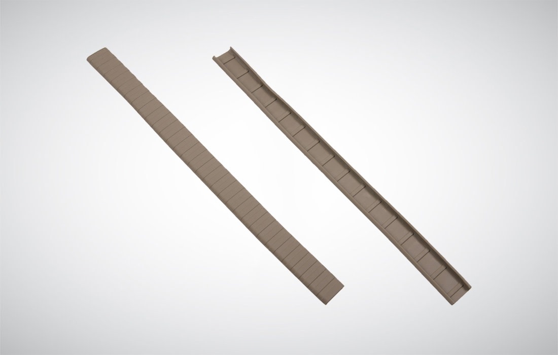 DLG Tactical LOW PROFILE RAIL COVER Dark earth