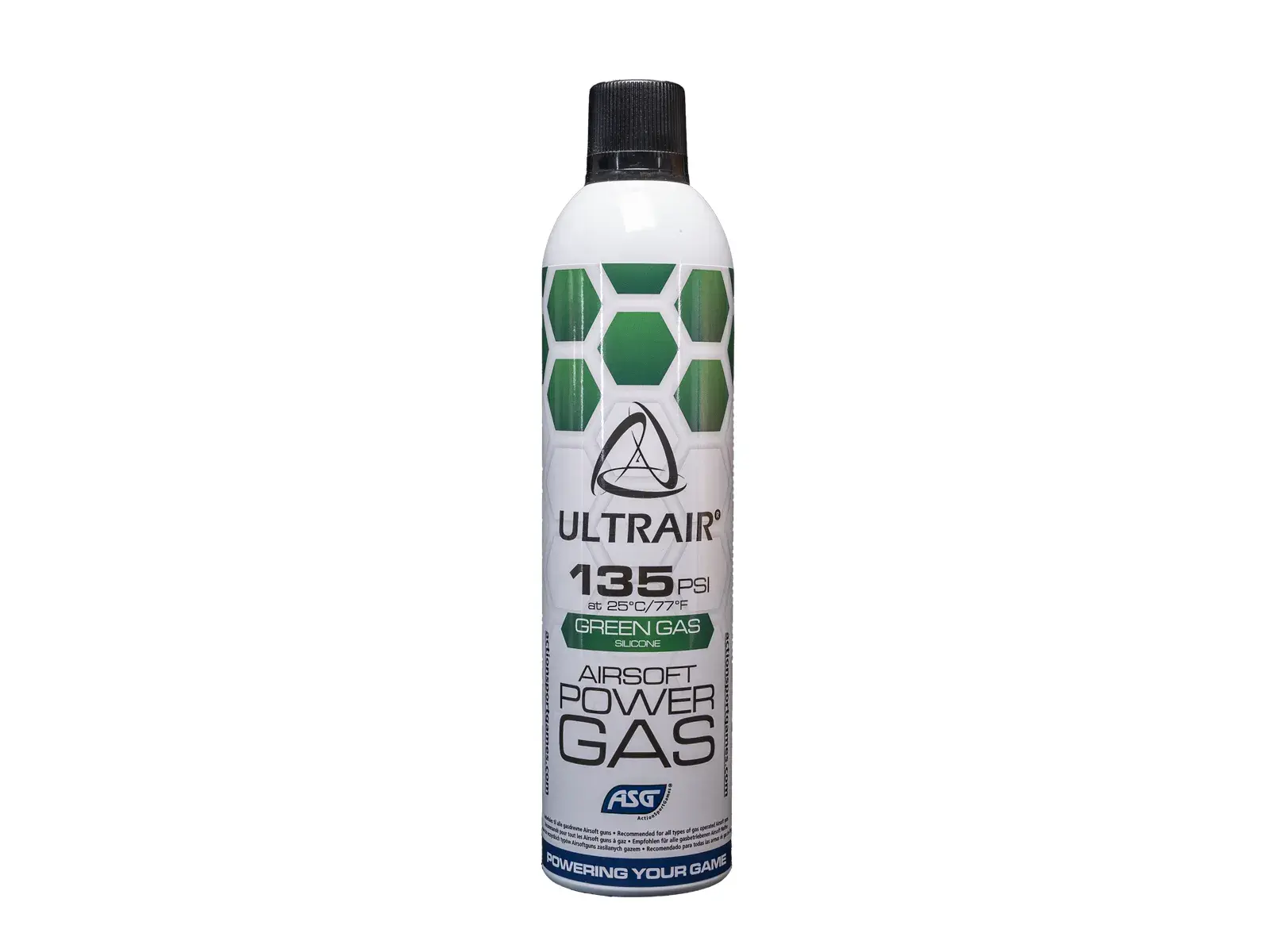 ASG ULTRAIR Power Treibgas mit Silikon, 570 ml Grün