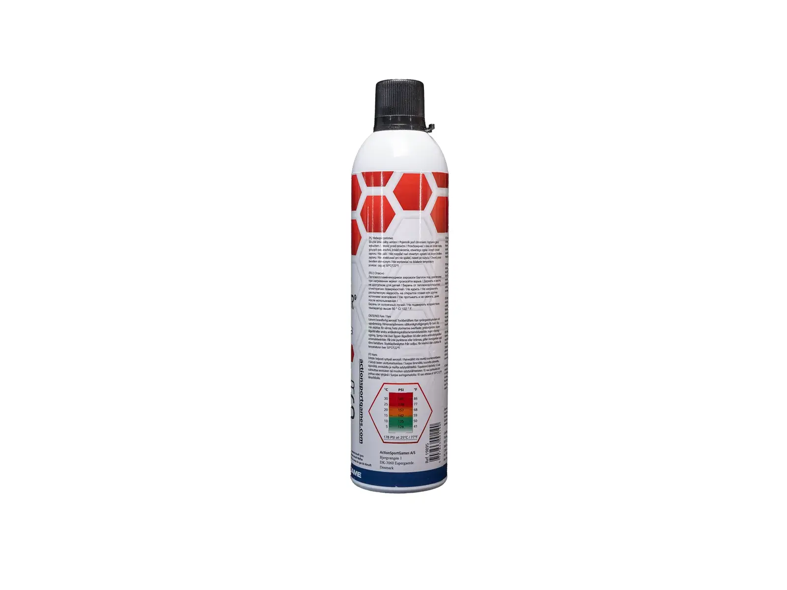 ASG ULTRAIR High Power Propellent Gas, 570 ml Red