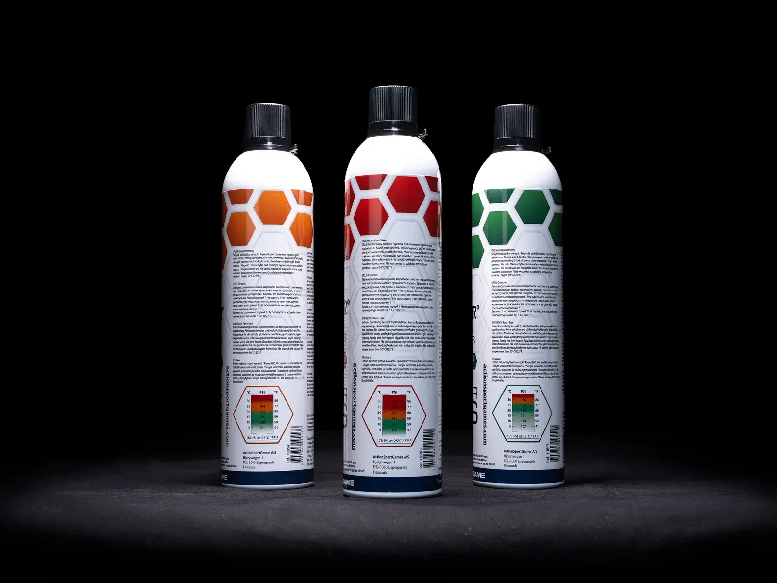 ASG Copy of ASG ULTRAIR Medium Power Propellent Gas, 570 ml Oranje