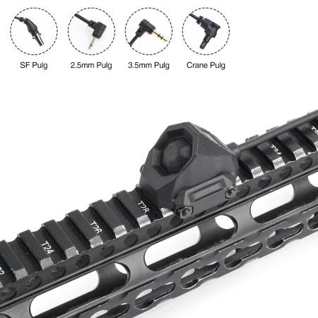 WADSN Wadsn AN Single Port (2.5MM Plug) WD07080-BK