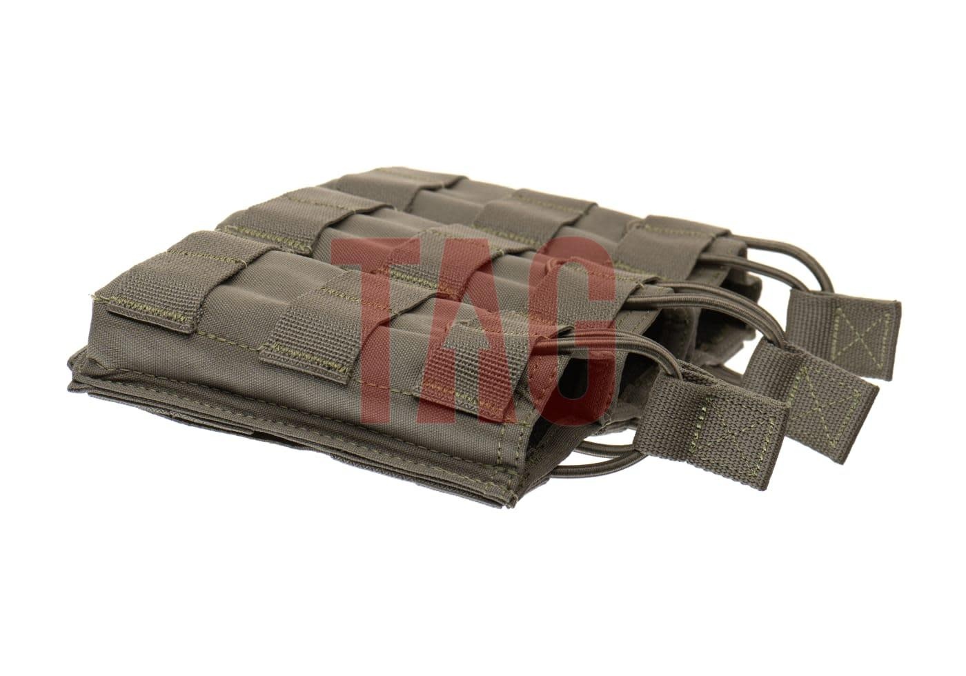 Warrior Assault Systeem Triple Open Mag Pouch M4 5.56 mm Ranger Green