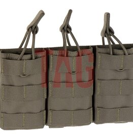 Warrior Assault Systeem Warrior Triple Open Mag Pouch M4 5.56 mm Ranger Green
