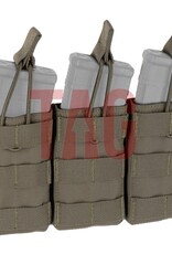 Warrior Assault Systeem Warrior Triple Open Mag Pouch M4 5.56 mm Ranger Green