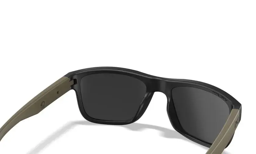 WileyX Wileyx WX OVATION Tungsten Mirror Frame: Matte Black/Tan