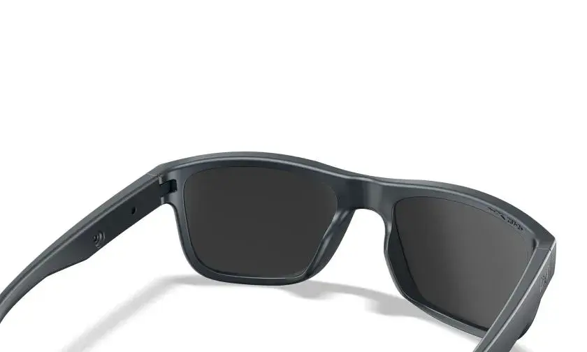 WileyX WX OVATION Lenses: CAPTIVATE™ Polarized Green Mirror Frame: Matte Graphite