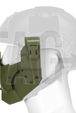 Pirate arms Pirates Arms Warrior Steel Half Face Mask OD