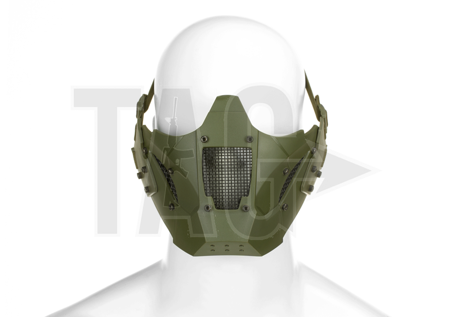 Pirate arms Pirates Arms Warrior Steel Half Face Mask OD