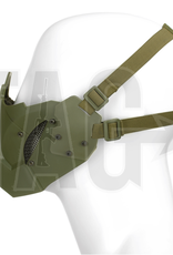 Pirate arms Pirates Arms Warrior Steel Half Face Mask OD