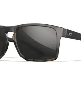 WileyX WX APEX-Gläser: CAPTIVATE™ Polarisierter schwarzer Spiegelrahmen: Mattes Schildpattbraun