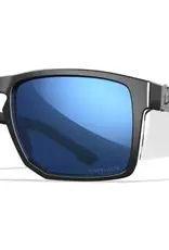 WileyX WX APEX  Lenses: CAPTIVATE™ Polarized Blue Mirror Frame: Gloss Black
