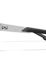 WileyX WX APEX-Gläser: CAPTIVATE™ Polarisierter blauer Spiegelrahmen: Schwarz glänzend