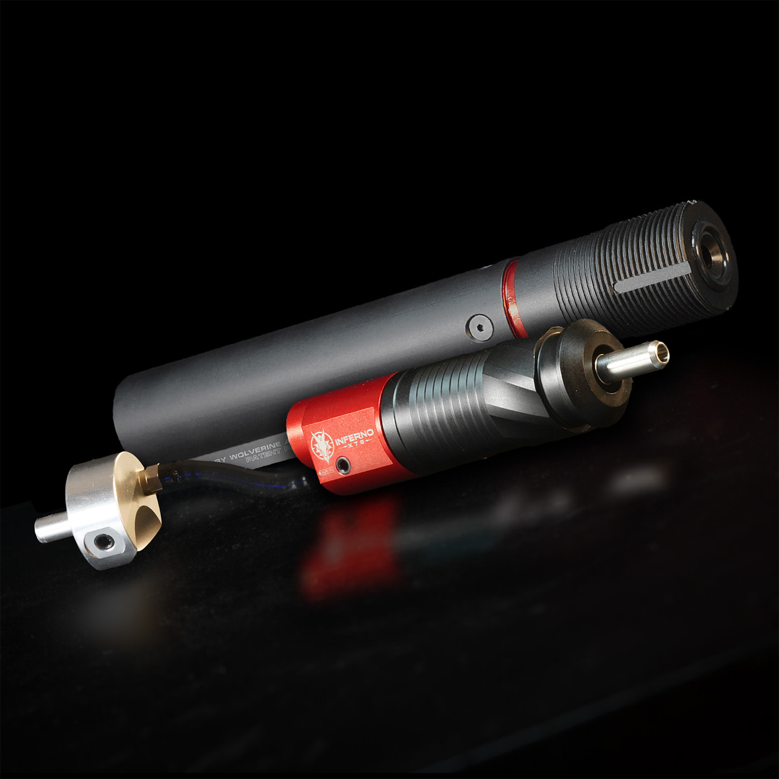 Wolverine INFERNO XTS HPA Motor + QUAKE MTW Rückstoß-Schaft-Upgrade-Kit