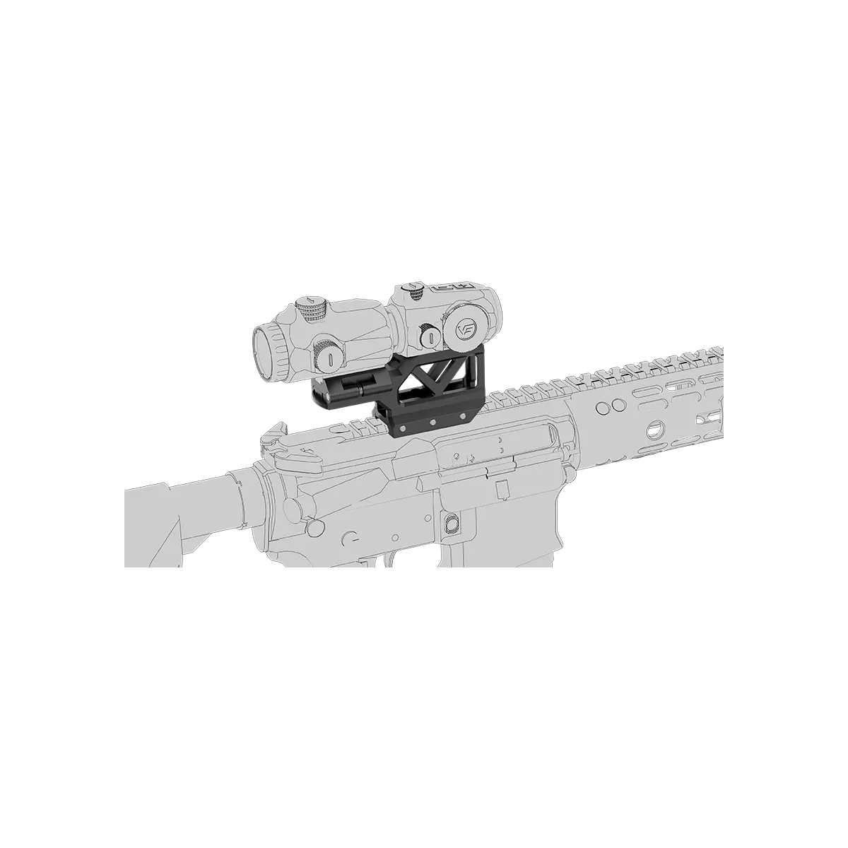 Vector Optics Maverick Red Dot Vergrößerungshalterung