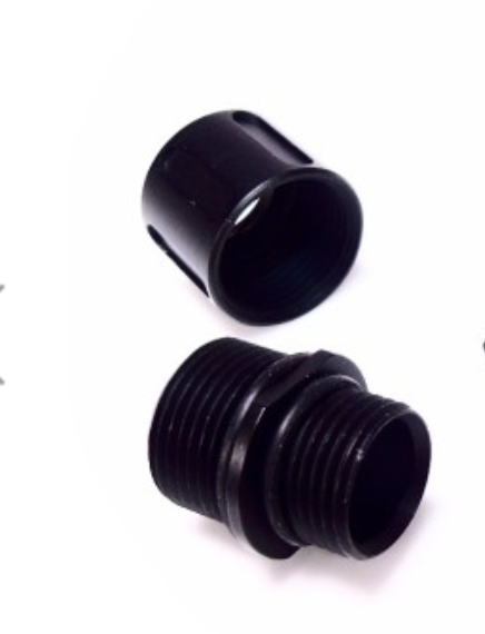 VORSK Thread Adapter 12mm CW|14mm CCW (Black)