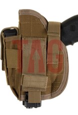 Invader Gear Belt Holster Coyote Brown links en rechts handig