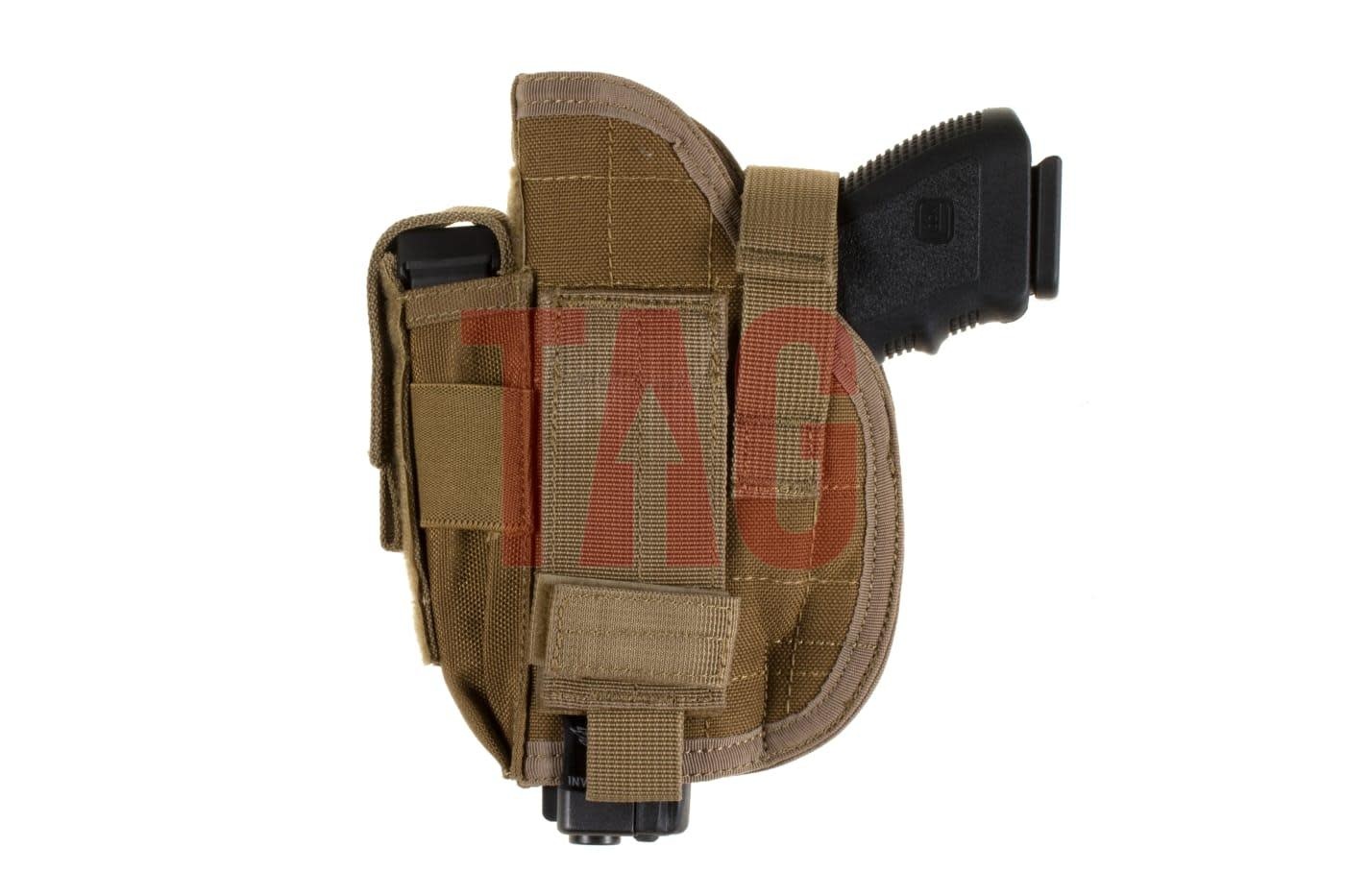 Invader Gear Belt Holster Coyote Brown links en rechts handig