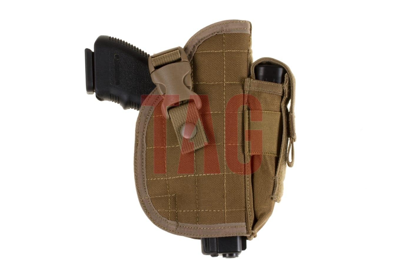 Invader Gear Belt Holster Coyote Brown links en rechts handig