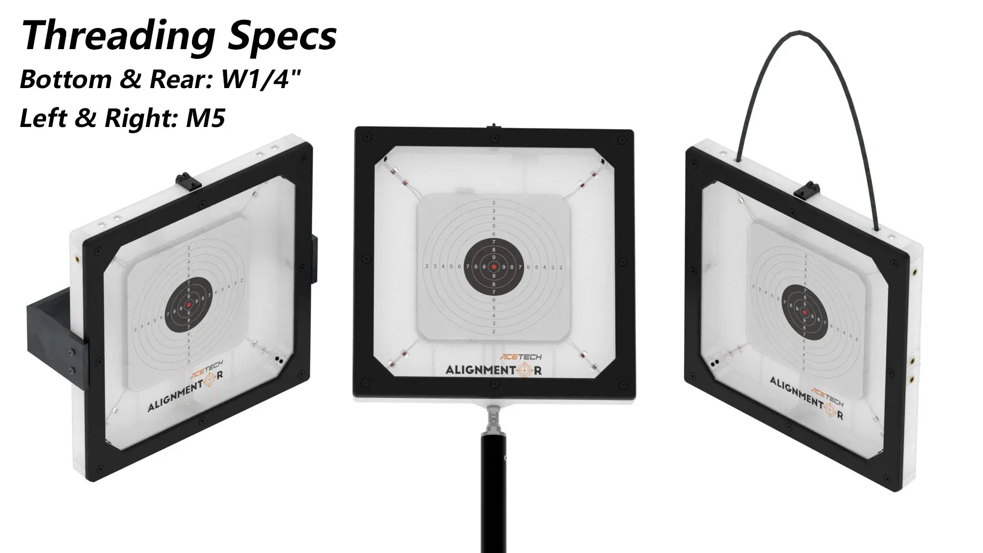 ACETECH ALIGNMENTOR Smart Zeroing Electronic Alignment Target Compact