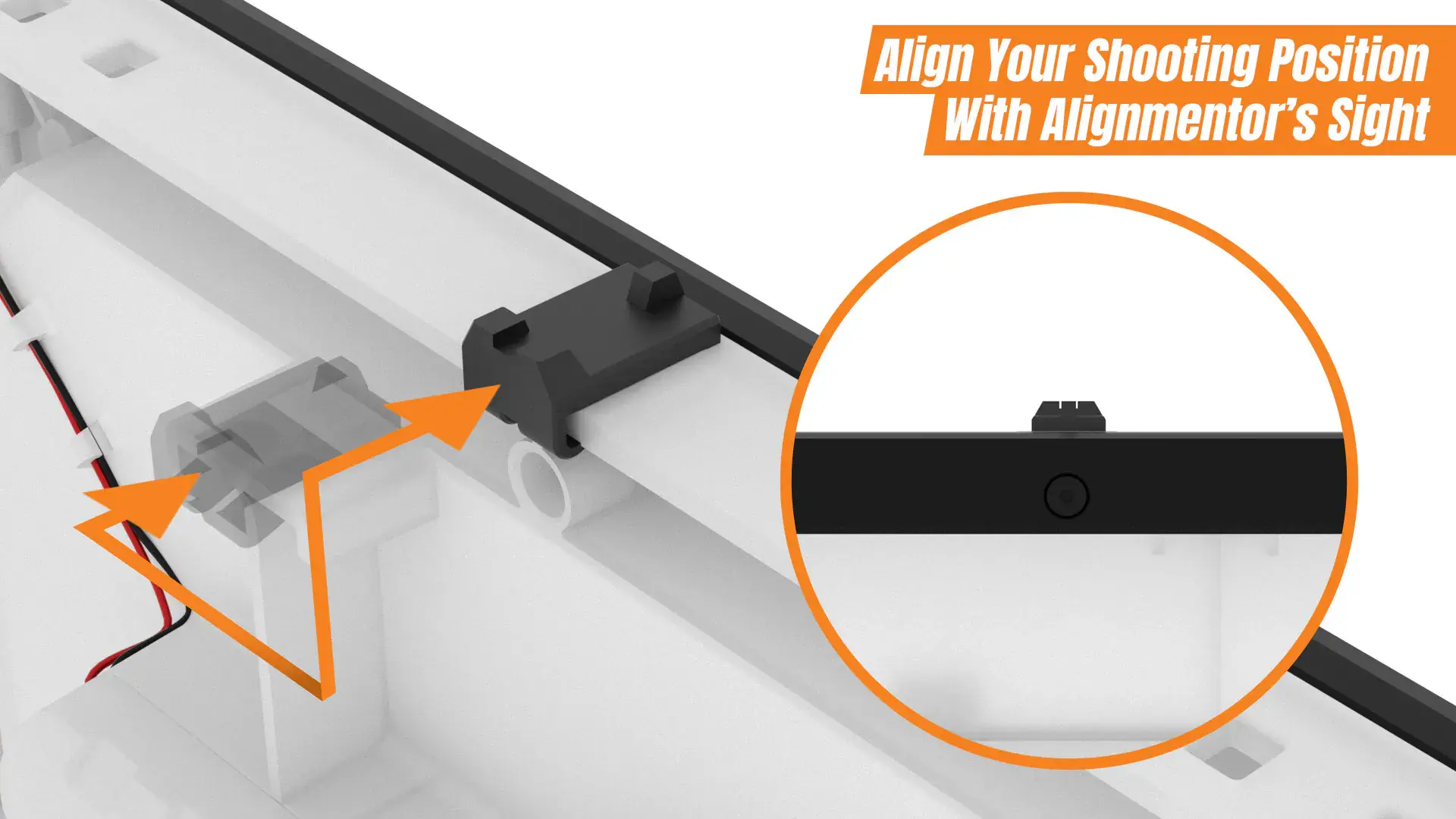 ACETECH ALIGNMENTOR Smart Zeroing Electronic Alignment Target Compact