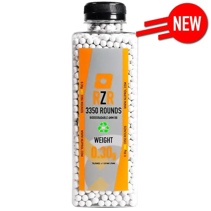 Nuprol RZR V2 3350 0.30 Bio Airsoft BBs