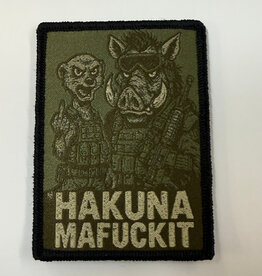TAG-SHOP ® Camaleon Camaleon Hakuna Mafucket Whoven Patch Grün Nr. 1