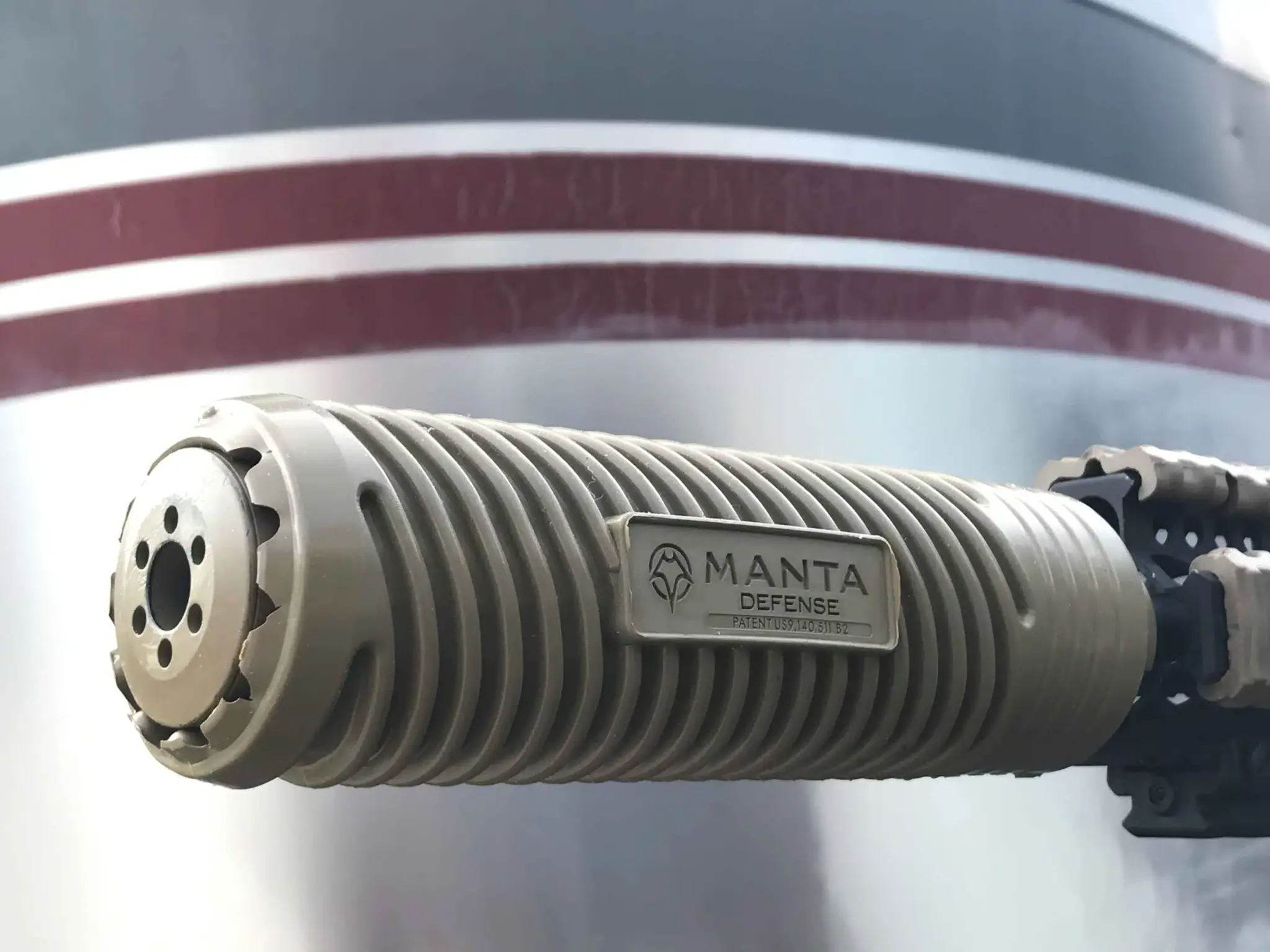 Manta Copy of Manta 7 x 1.5 Inch ID V2 Suppressor Cover OD