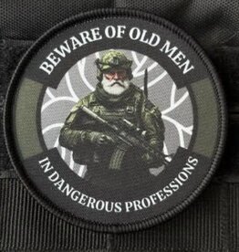TAG-SHOP ® Camaleon Beware of old men patch grey